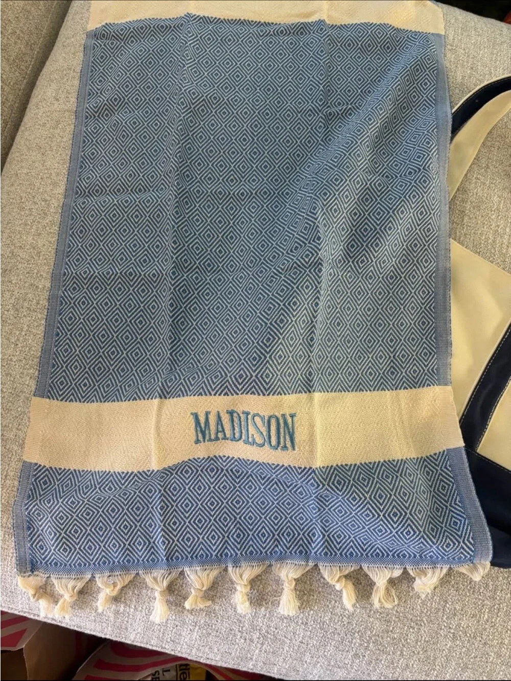 Embroidered Madison Tote